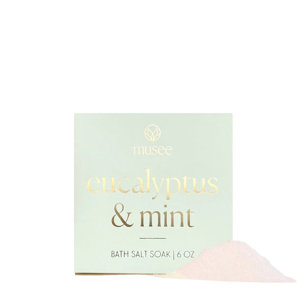 MUSEE BATH | Eucalyptus & Mint Mini Bath Salt Soak