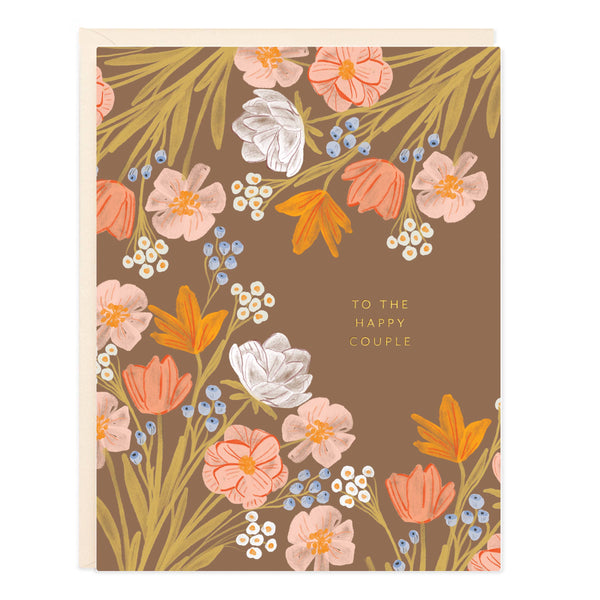 RAMONA & RUTH | Happy Couple Flowers Card
