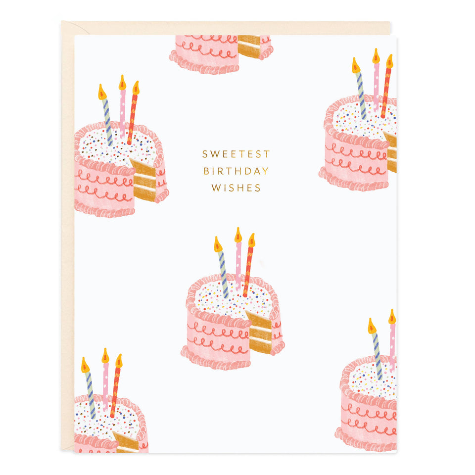 RAMONA & RUTH | Sweetest Birthday Cake Card