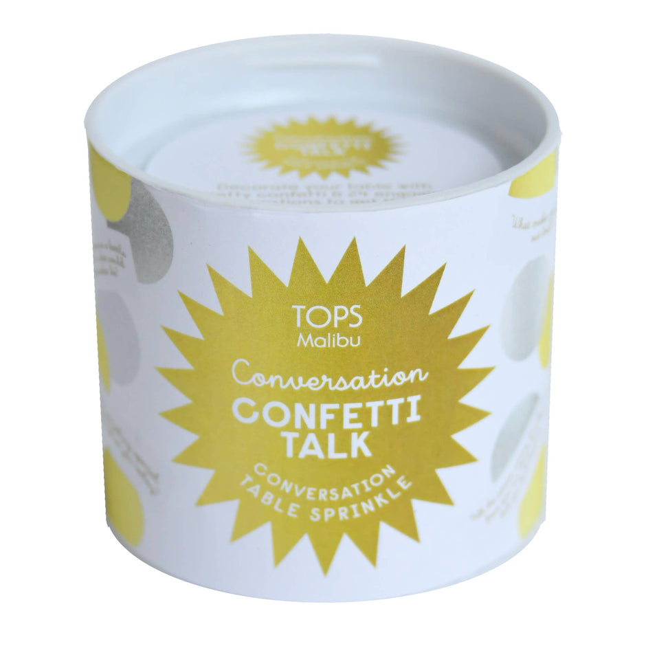TOPS MALIBU | Confetti Talk Conversation Game - Conversation Prompts