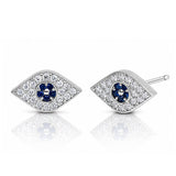 TAI RITTICHAI | Pave Evil Eye Studs