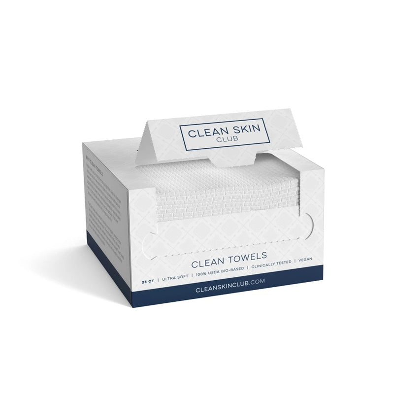 clean-skin-club-clean-towels-25-count-open-box