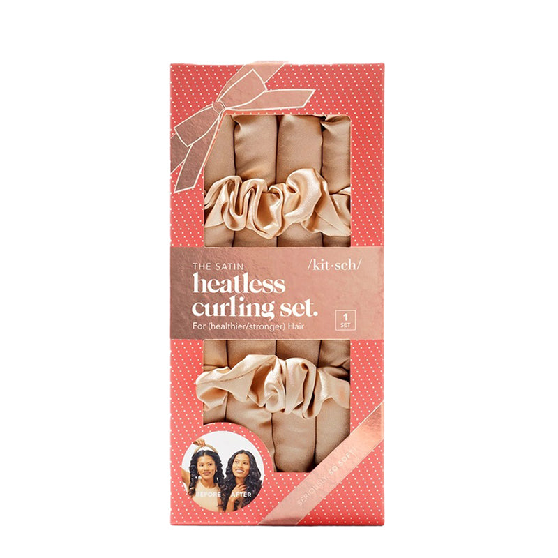 kitsch-holiday-satin-heatless-curling-set-champagne
