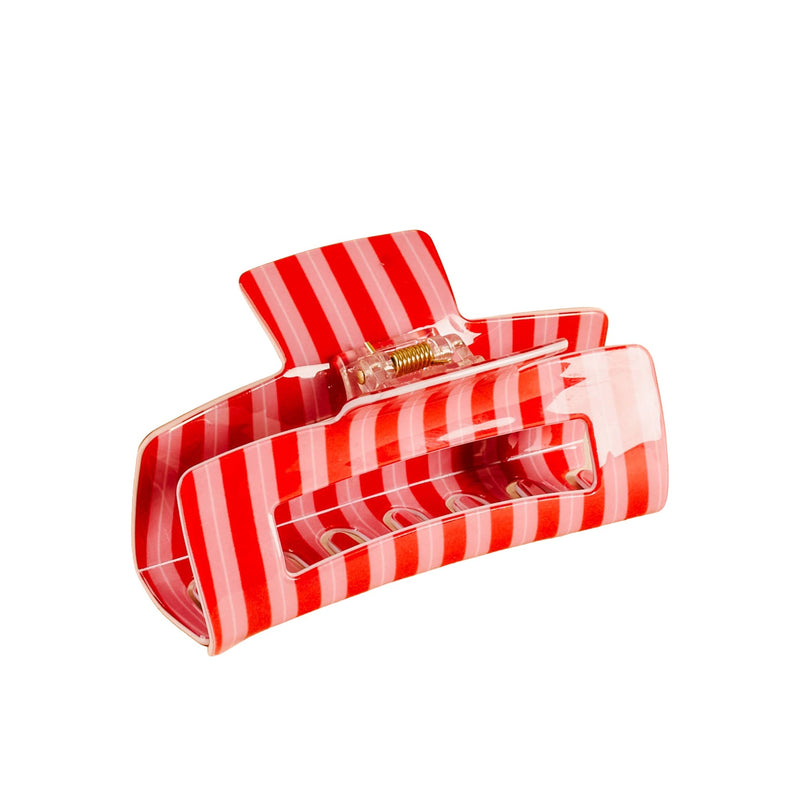 THE DARLING EFFECT | Claw Clip-Peppermint Stripes