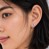 TAI RITTICHAI | Pave Evil Eye Studs
