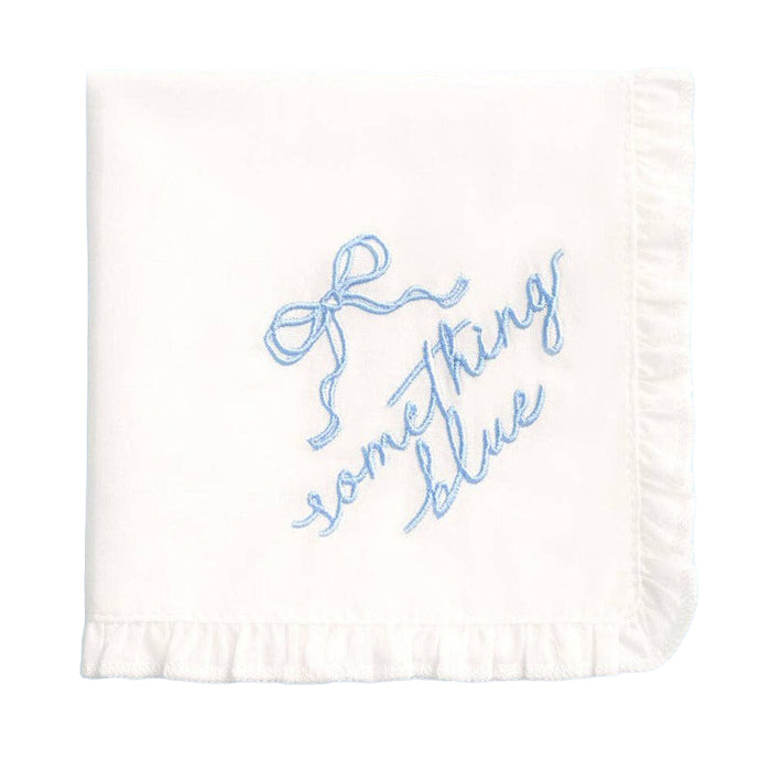 XO, FETTI | Something Blue Embroidered Handkerchief