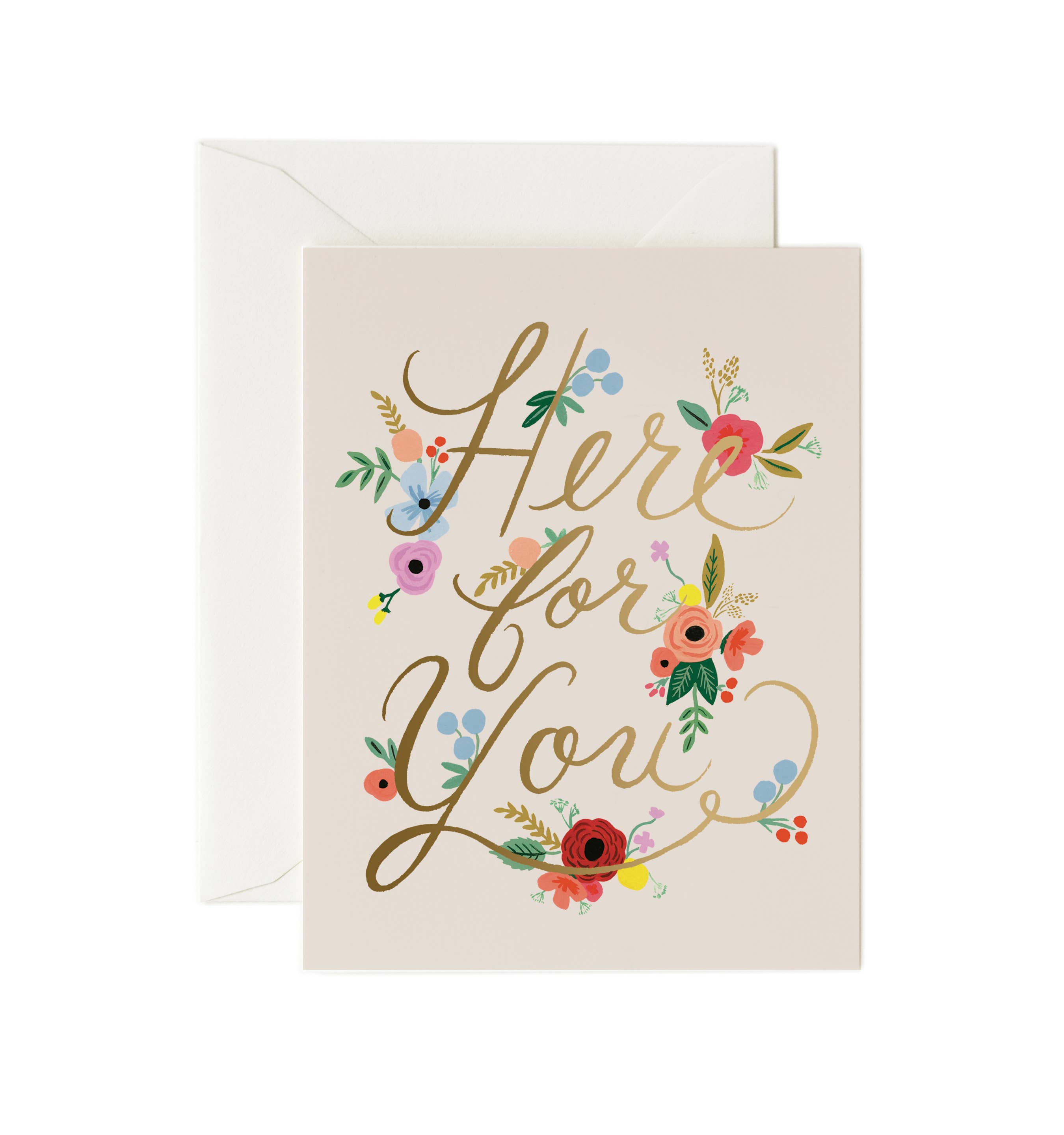 Rifle Paper Co. - Floral Here For You Card