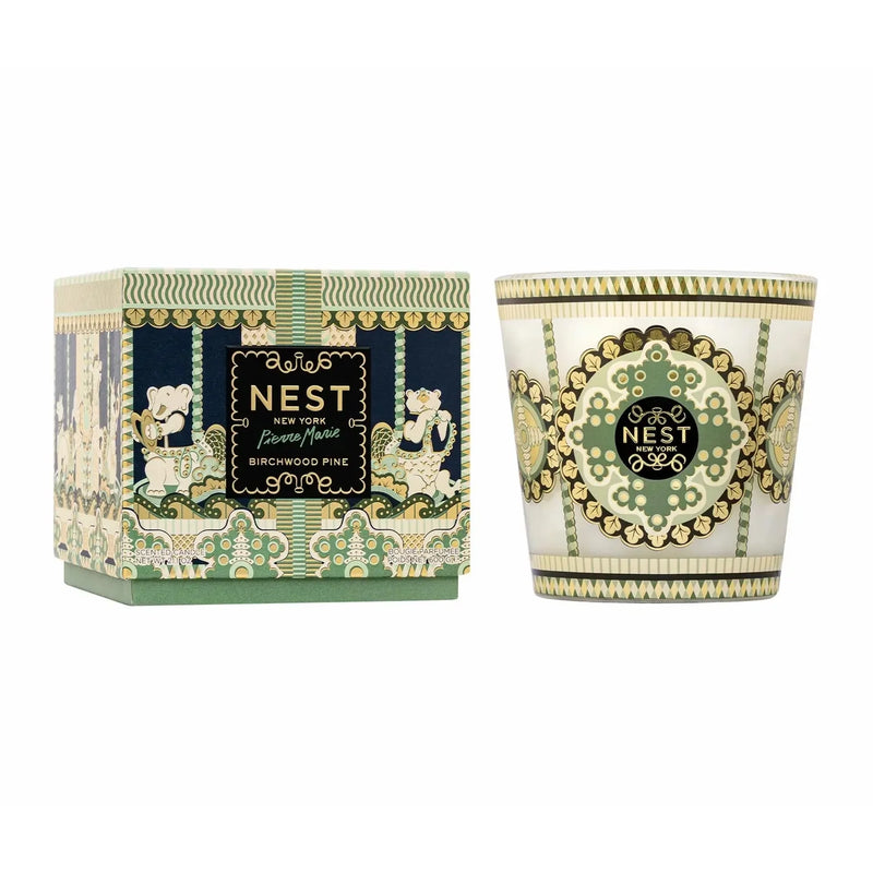 NEST NEW YORK | Birchwood Pine 3-Wick Candle (Pierre Marie Design)