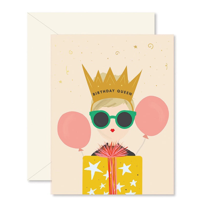 GINGER-P-DESIGNS-Birthday-Queen-Greeting-Card