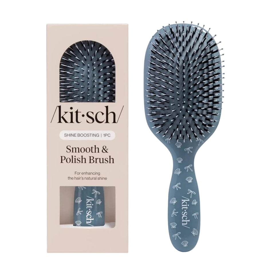KITSCH | Smooth & Polish Brush - Coastal Blue Print