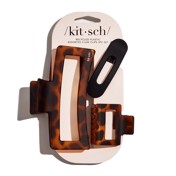 kitsch-recycled-plastic-assorted-claw-clips-3-piece-rectangle-open-shape