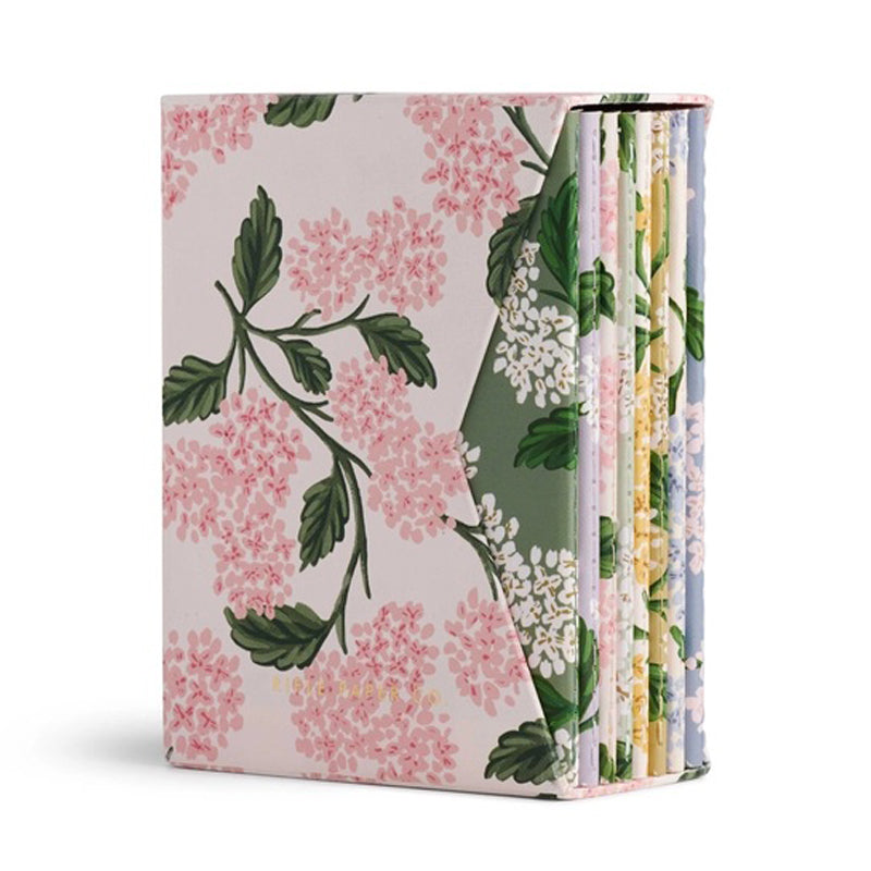 rifle-paper-co-hydrangea-pocket-notebook-boxed-set