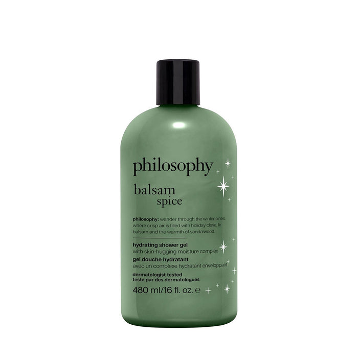 Philosophy Balsam Spice Hydrating Shower Gel, 16 oz bottle