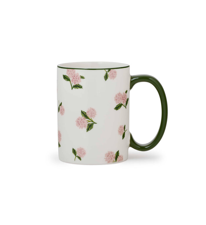 RIFLE PAPER CO. | Pink Hydrangea Porcelain Mug