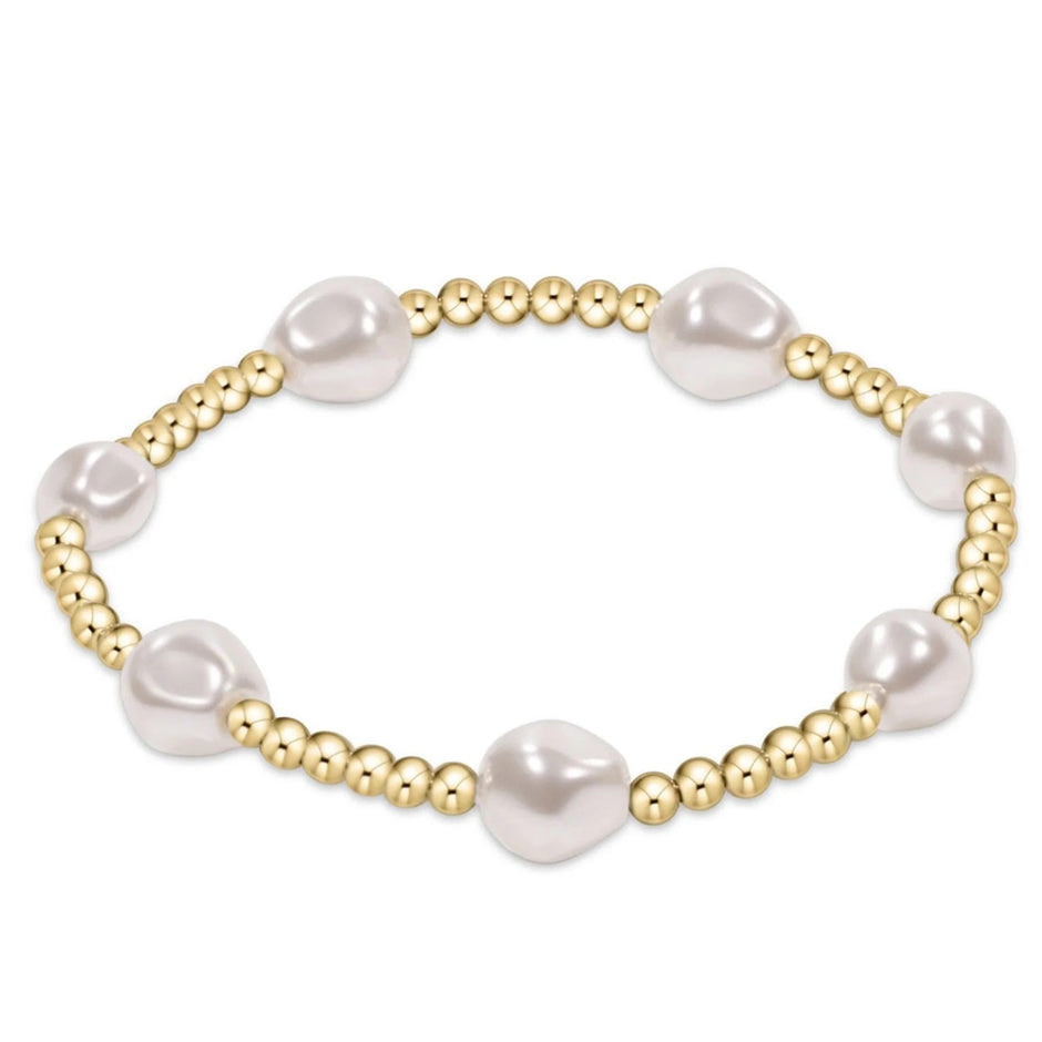 ENEWTON-Admire-Gold-3mm-Pearl-Bracelet