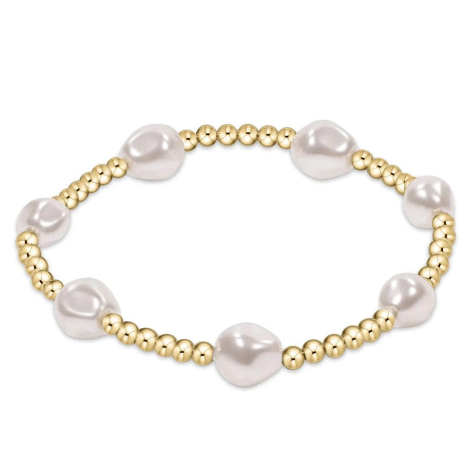 ENEWTON-Admire-Gold-3mm-Pearl-Bracelet