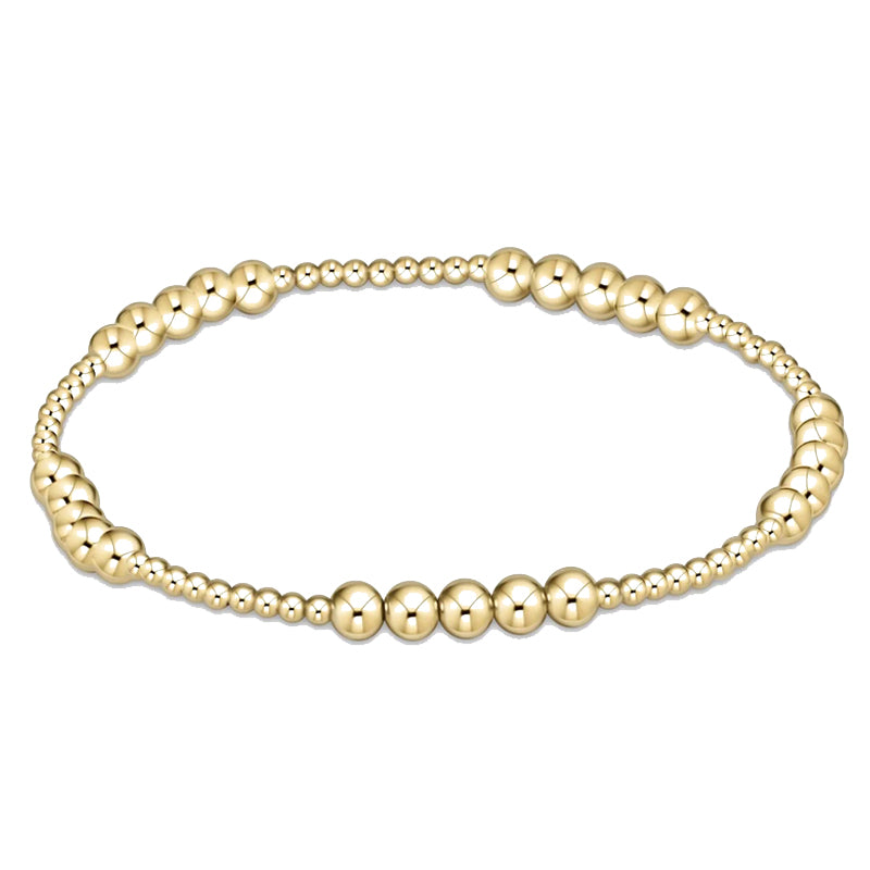 ENEWTON-Classic-Blissful-Pattern-2mm-Bead-Bracelet-4mm-Gold
