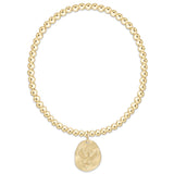 ENEWTON Classic Gold 3mm Inspire America Gold Disc Bracelet back
