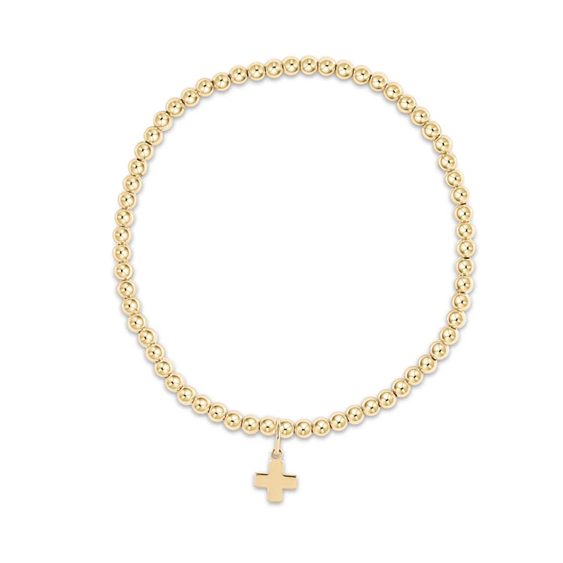 ENEWTON-Classic-Gold-3mm-Bead-Bracelet-Signature-Cross-Gold-Charm