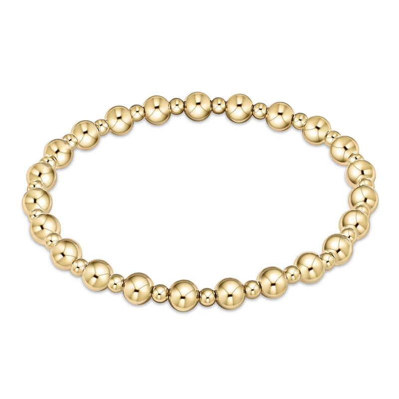 ENEWTON-Classic-Grateful-Pattern-5mm-Bead-Bracelet-Gold