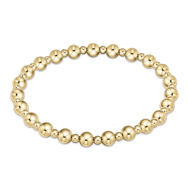 ENEWTON-Classic-Grateful-Pattern-5mm-Bead-Bracelet-Gold