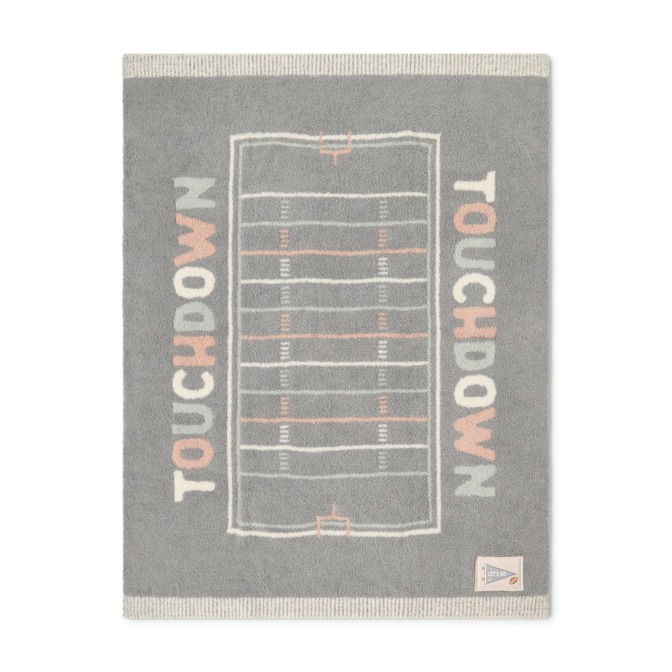 BAREFOOT DREAMS | CozyChic® Touchdown Baby Stroller Blanket