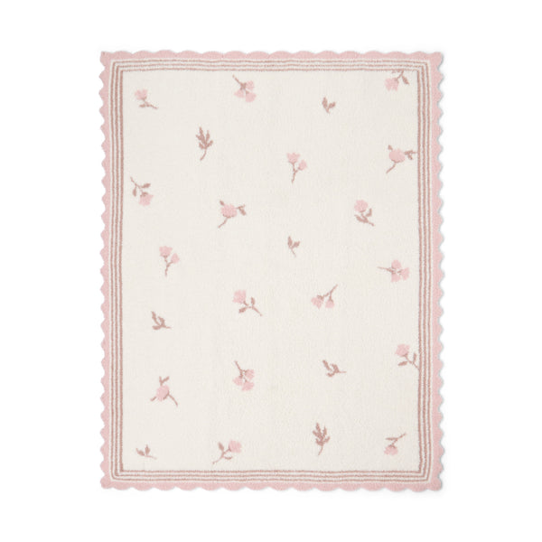 BAREFOOT DREAMS | CozyChic® Heirloom Floral Baby Stroller Blanket