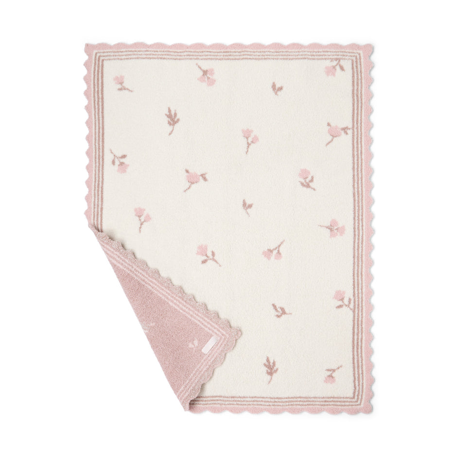 BAREFOOT DREAMS | CozyChic® Heirloom Floral Baby Stroller Blanket