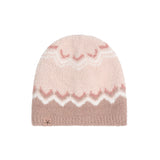 Willow Multi Fairisle baby beanie with a ribbed brim