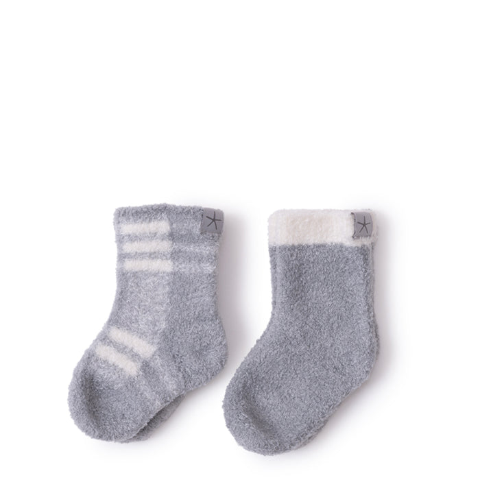 BAREFOOT-DREAMS-CozyChic-Lite-Sock-Set-Moonbeam/Cream