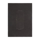BAREFOOT DREAMS | CozyChic® Rib Travel Blanket — carbon, CozyChic Rib Travel Blanket in Carbon, laid flat