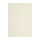 BAREFOOT DREAMS | CozyChic® Rib Travel Blanket — cream, CozyChic Rib Travel Blanket in Cream, laid flat