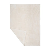 BAREFOOT DREAMS | Cloud Faux Fur Throw — Cream, Second flat view of the Cloud Faux Fur Throw in Cream