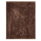 BAREFOOT DREAMS | Cloud Faux Fur Throw — sable, Cloud Faux Fur Throw in Sable, laid flat