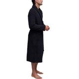 Skull and Bones Robe in Black, side view