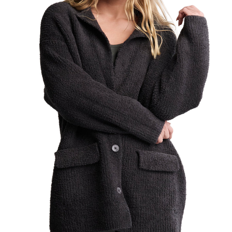 BAREFOOT DREAMS | CozyChic®Rib Oversized Notch Collar Blazer