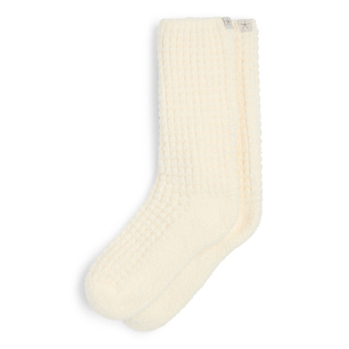 pearl, BAREFOOT DREAMS | CozyChic® Waffle Socks