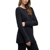 barefoot-dreams-cozychic-ultra-lite-textured-rib-pullover-with-buttons-front