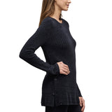 barefoot-dreams-cozychic-ultra-lite-textured-rib-pullover-with-buttons-sode