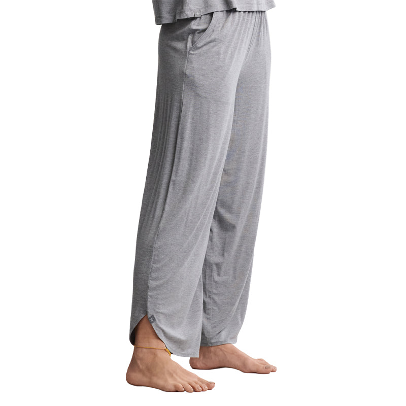 BAREFOOT-DREAMS-Ultra Soft-Jersey-Curved-Hem-Pants
