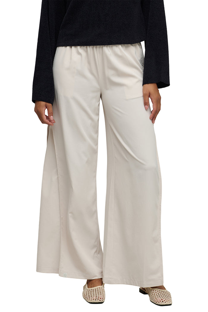 BAREFOOT DREAMS | Matte Sateen Palazzo Pant