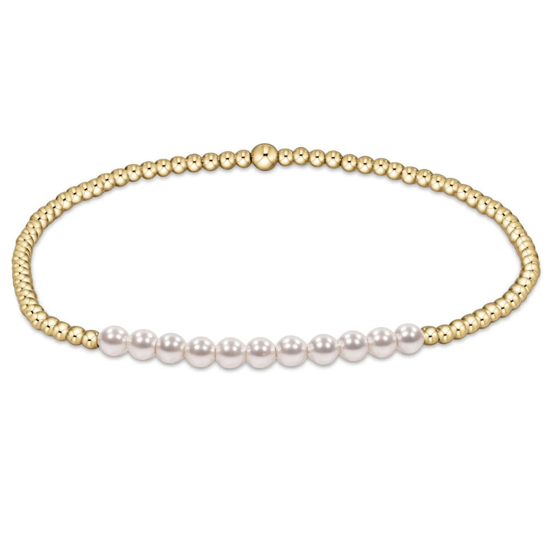 ENEWTON | Gold Bliss Pearl 3mm Bracelet