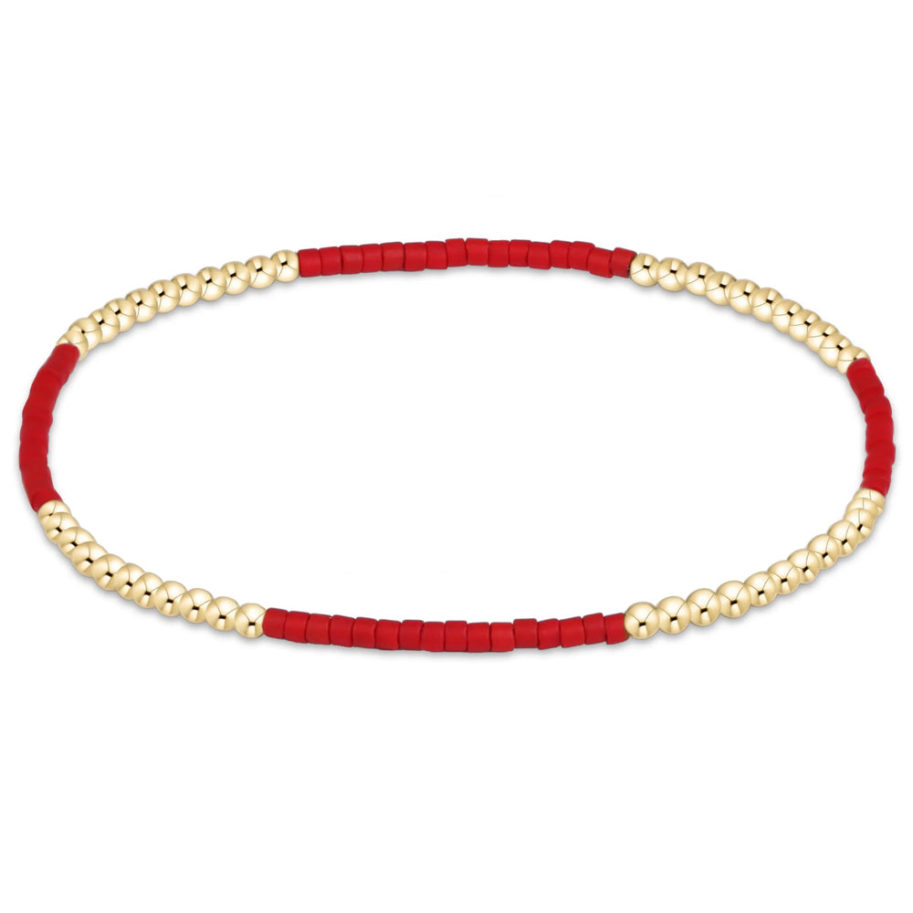 ENEWTON | Gameday Hope Crimson Bracelet - Blissful