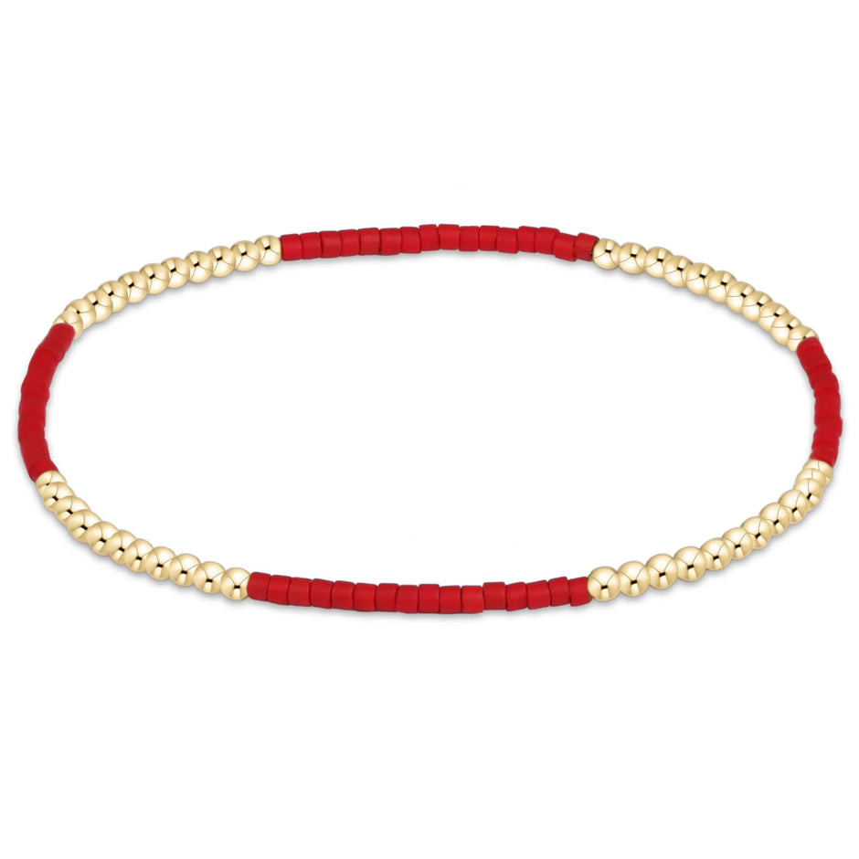 ENEWTON | Gameday Hope Crimson Bracelet - Blissful