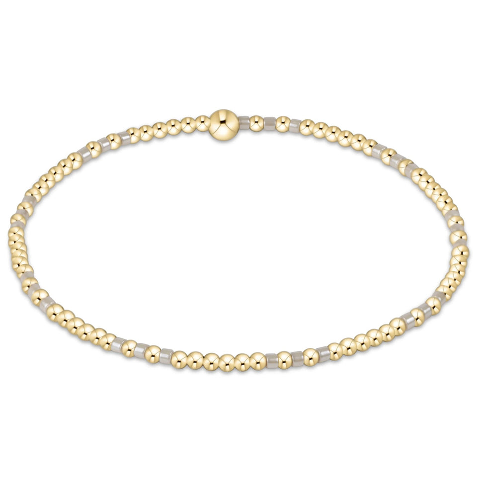 ENEWTON-Hope-Joy-Pattern-2mm-Bracelet-Milkshake