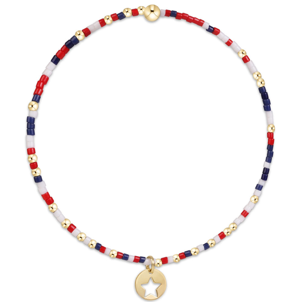 ENEWTON Hope Classic Bracelet Star Gold Disc Firecracker