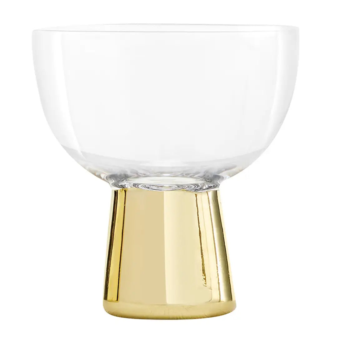 SANTA BARBARA DESIGN STUDIO | Gold-Plated Modern Champagne Coupe