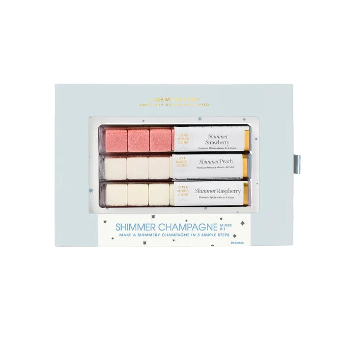 TEASPRESSA | Luxe Mixer Cube - Shimmer Champagne