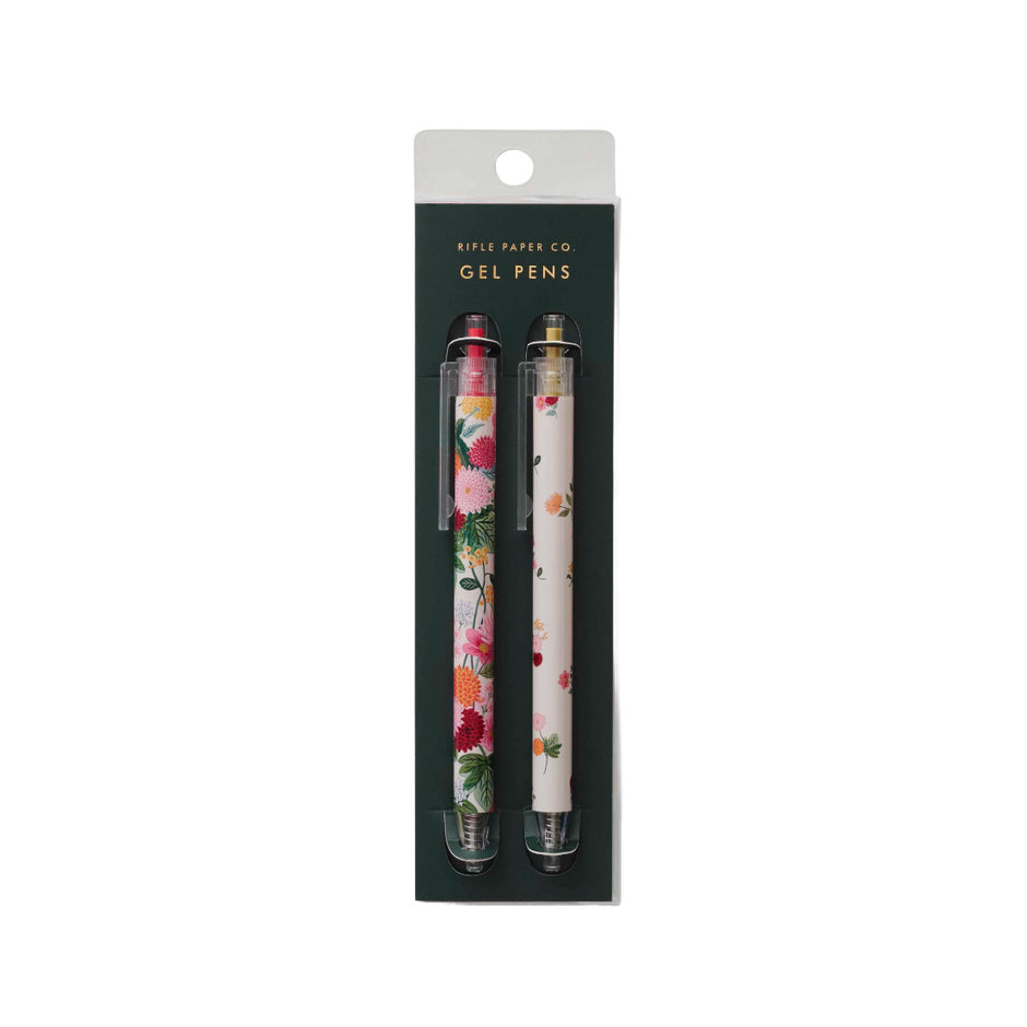 RIFLE PAPER CO. | Dahlia Set of 2 Gel Pens