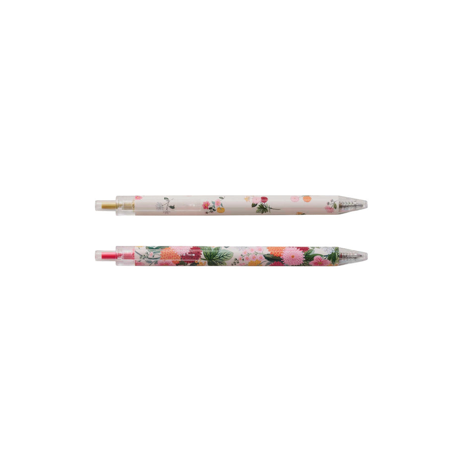 RIFLE PAPER CO. | Dahlia Set of 2 Gel Pens